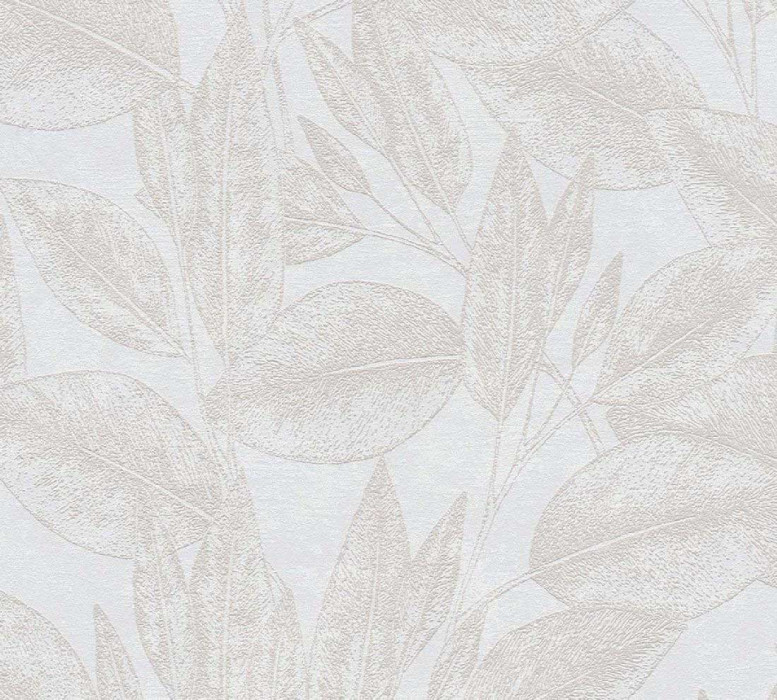 Papel pintado Skaben Flowers - papel pintado de flores Beige / Crema 10,05 m x 0,53 m D1638 main product photo