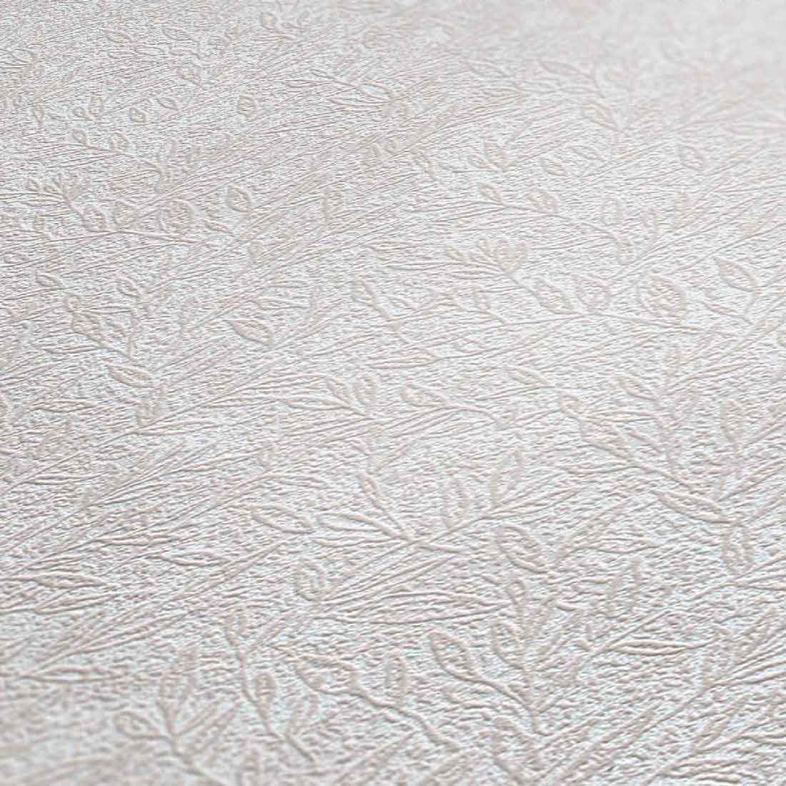 Skaben Tapete Flowers Blumentapete Beige / Creme Raum2