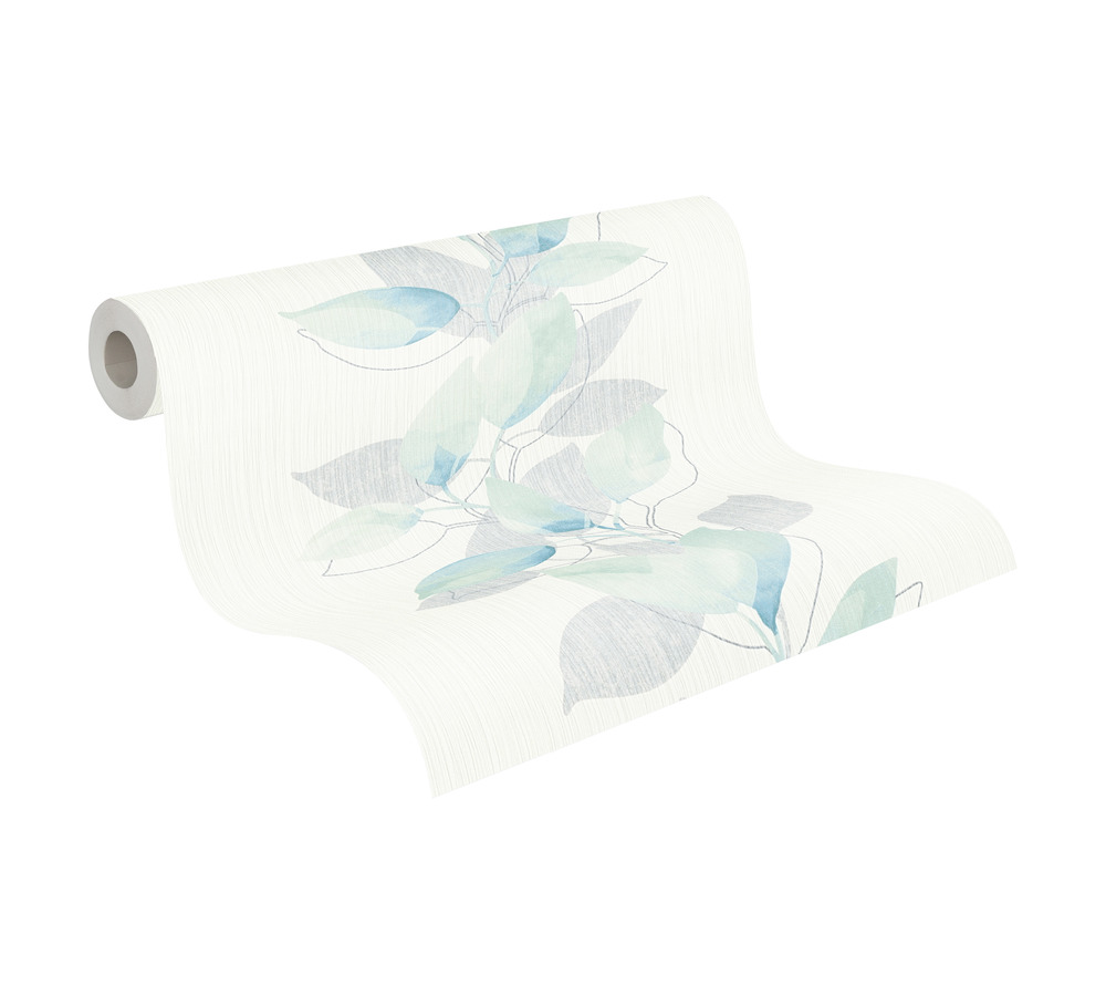 Skaben Tapete Tiles Fliesentapete Grün Raum3