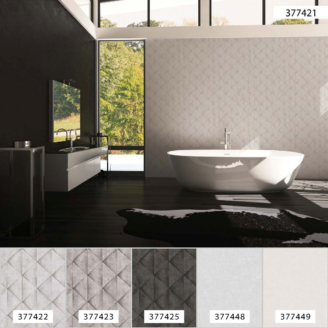 Skaben Tapete Stone Steintapete Braun / Orange Raum7