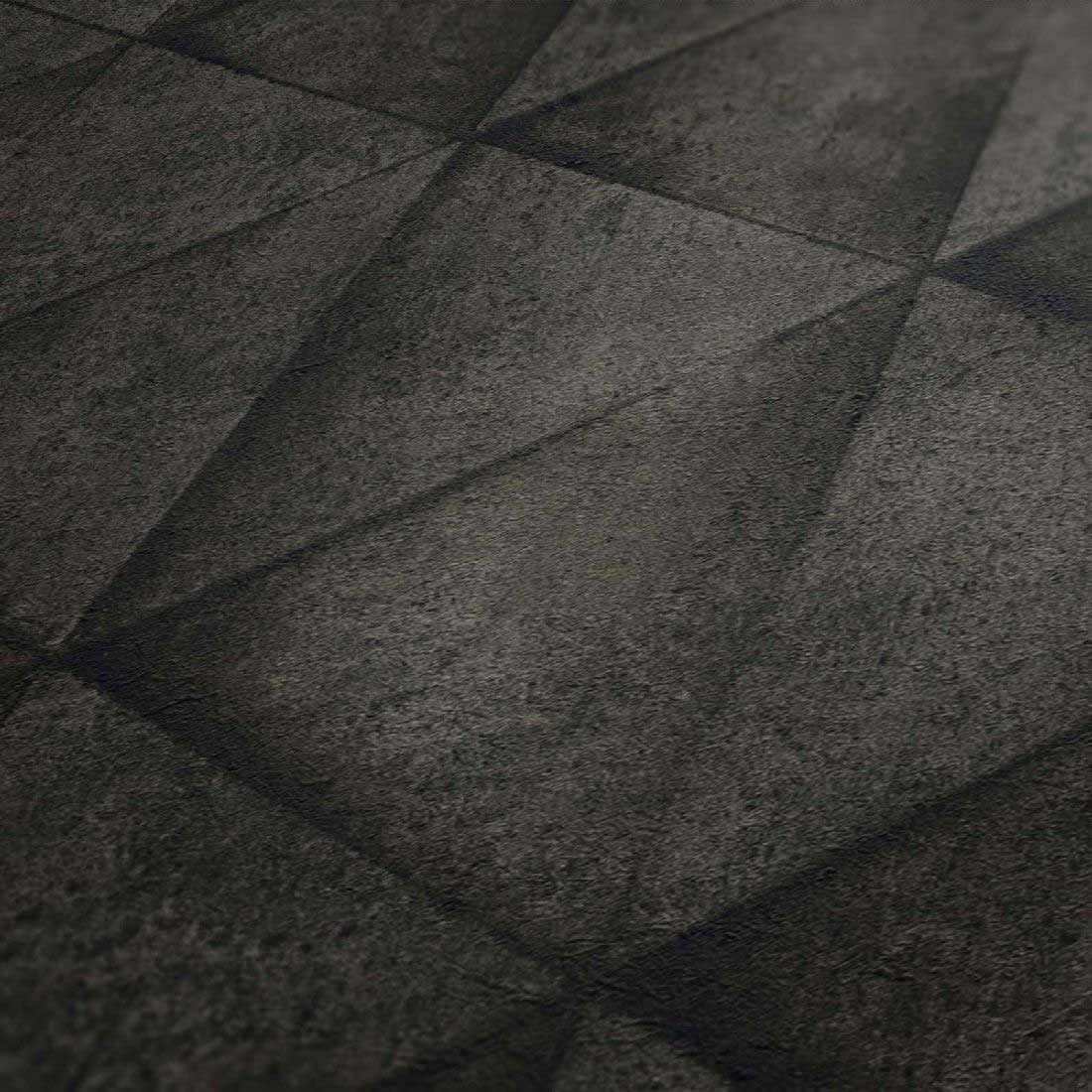 Skaben Tapete Stone Steintapete Weiß / Grau Raum2