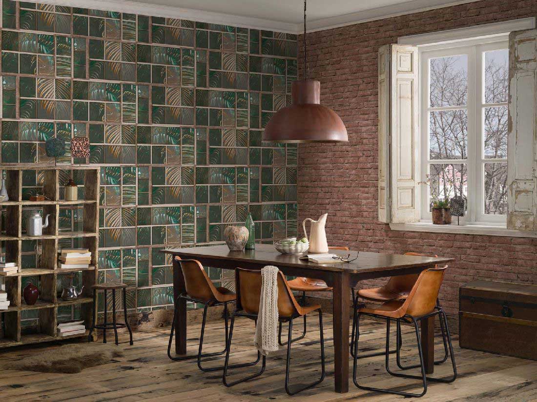 Skaben Tapete Uni Unitapete Grau Raum4