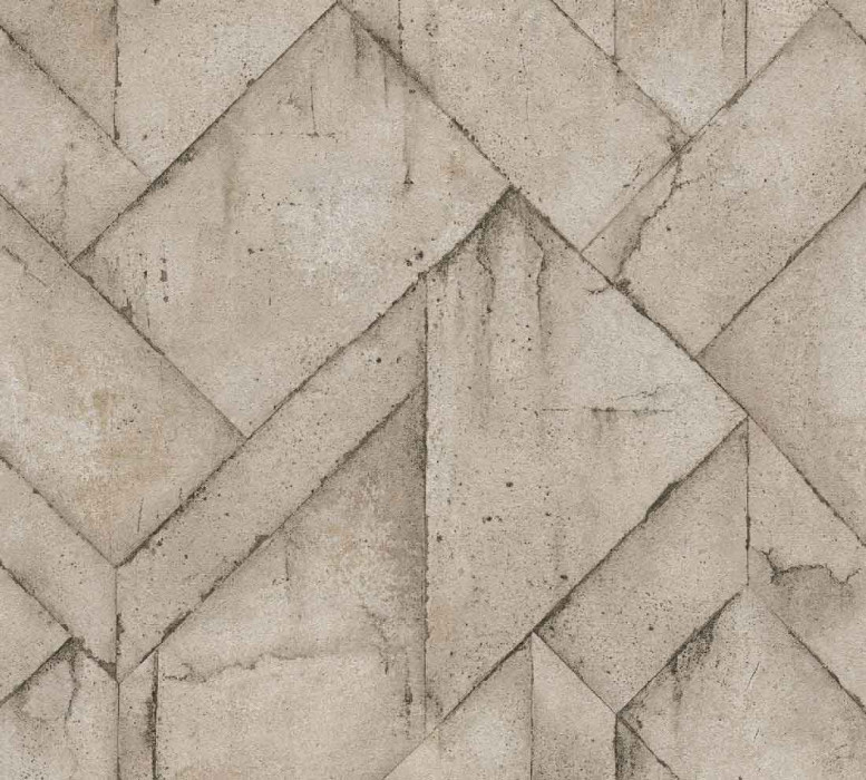 Skaben Papier peint Stone - Papier peint en pierre Beige / Brun 10,05 m x 0,53 m D6147 main product photo