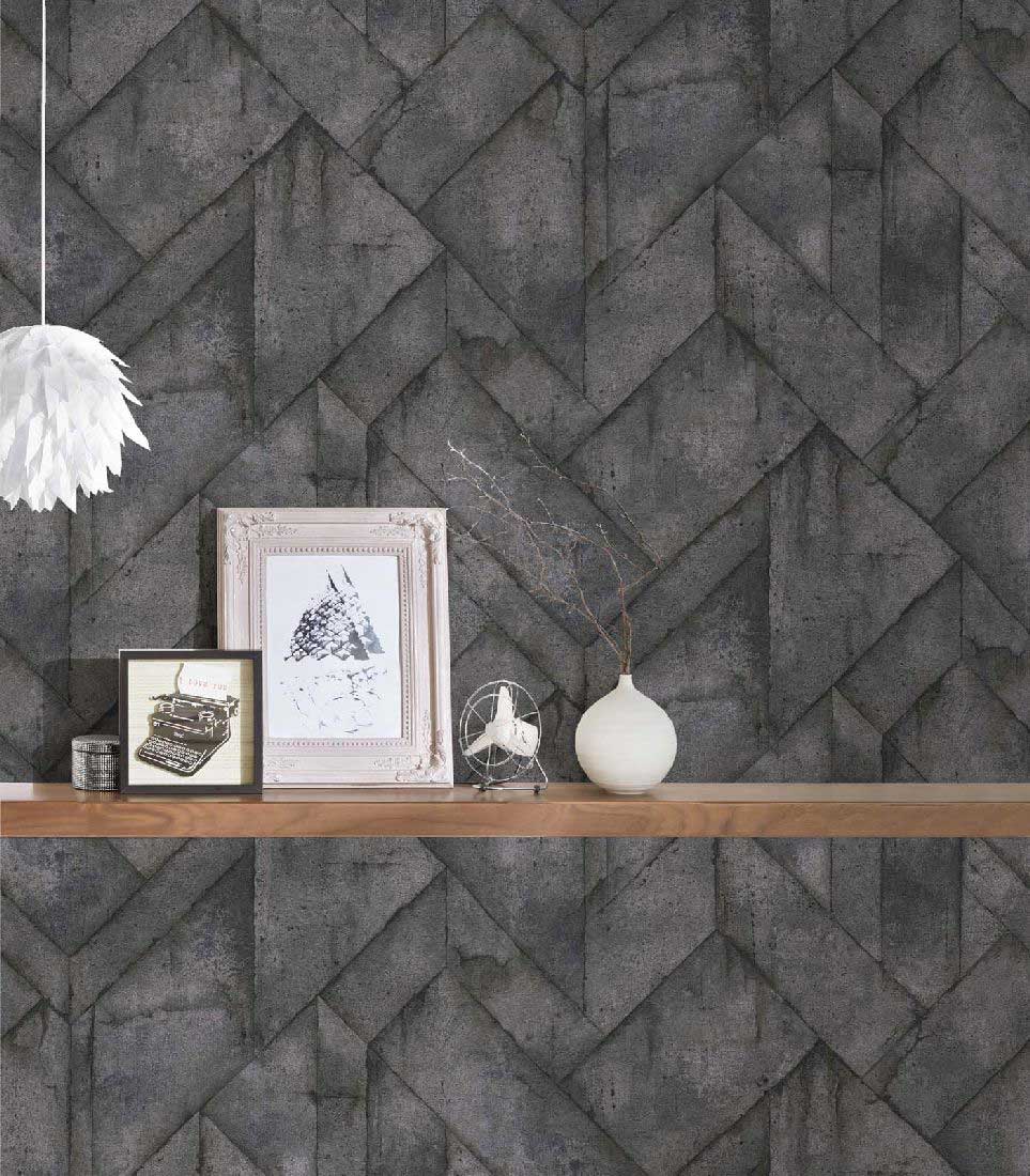 Skaben Tapete Stripe Streifentapete Beige / Creme Raum4