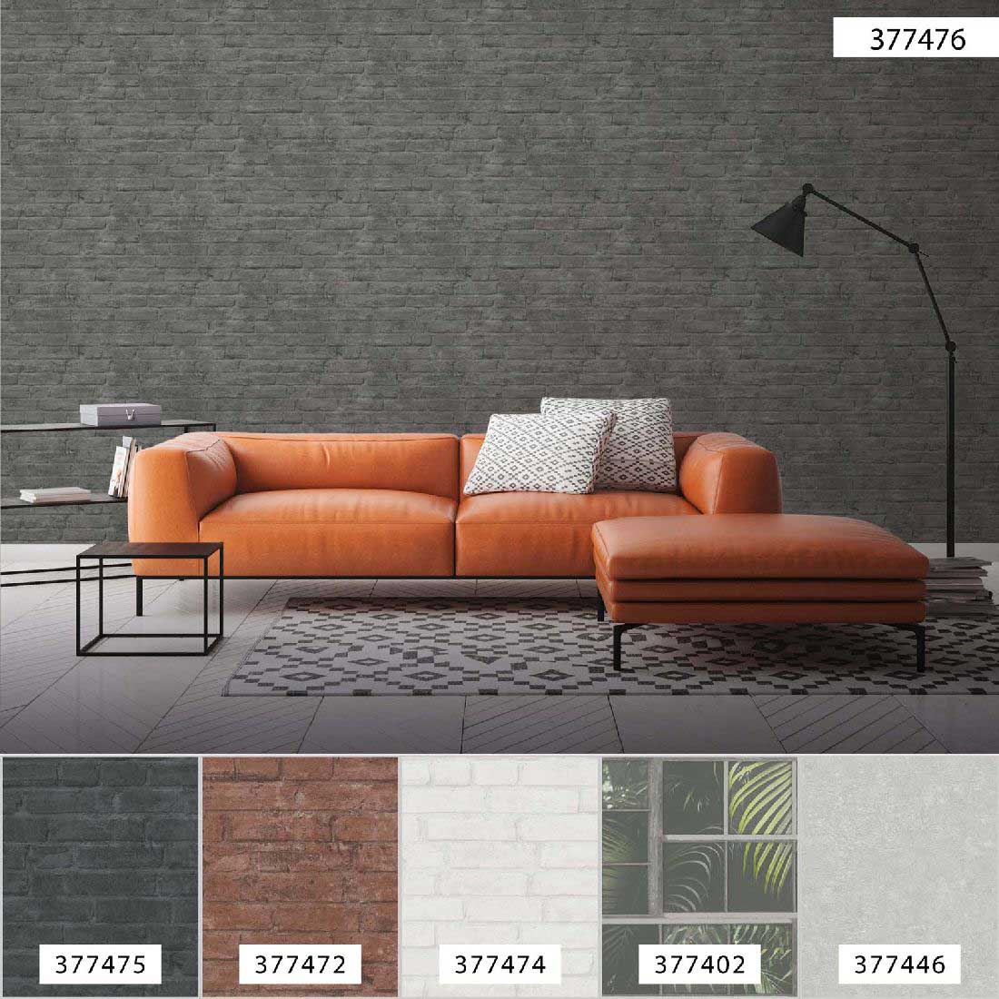 Skaben Tapete Uni Unitapete Grau Raum7