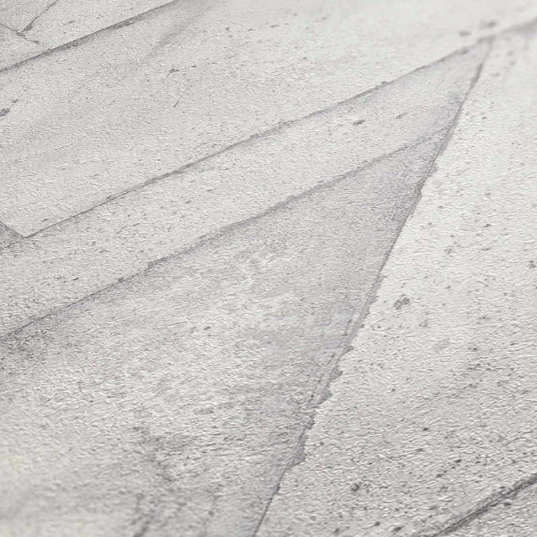 Skaben Tapete Stripe Streifentapete Blau / Grau Raum2