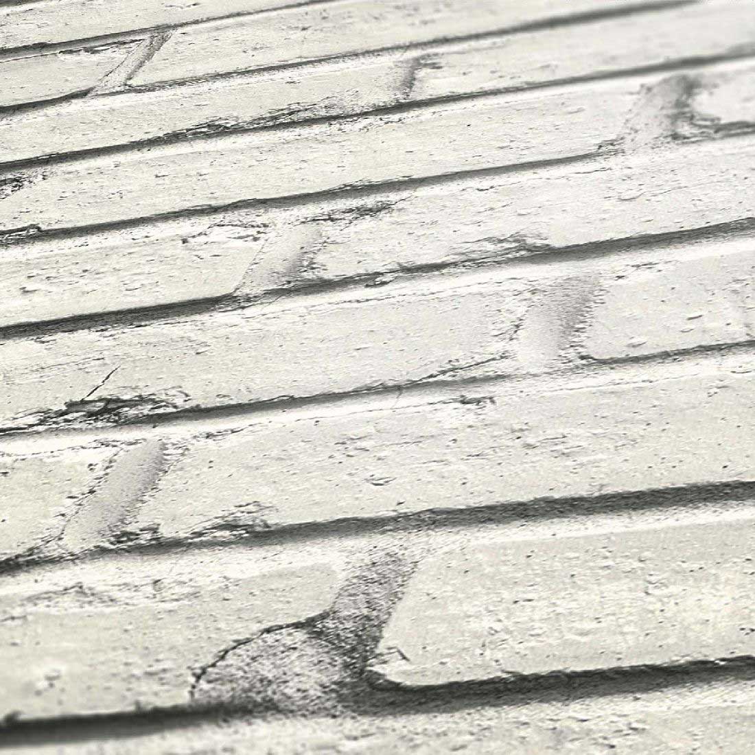 Skaben Tapete Uni Unitapete Grau Raum2