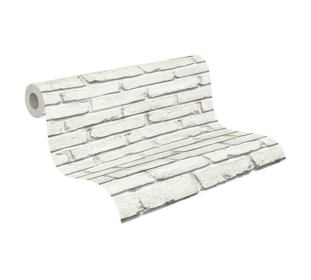 Skaben Tapete Uni Unitapete Grau Raum3