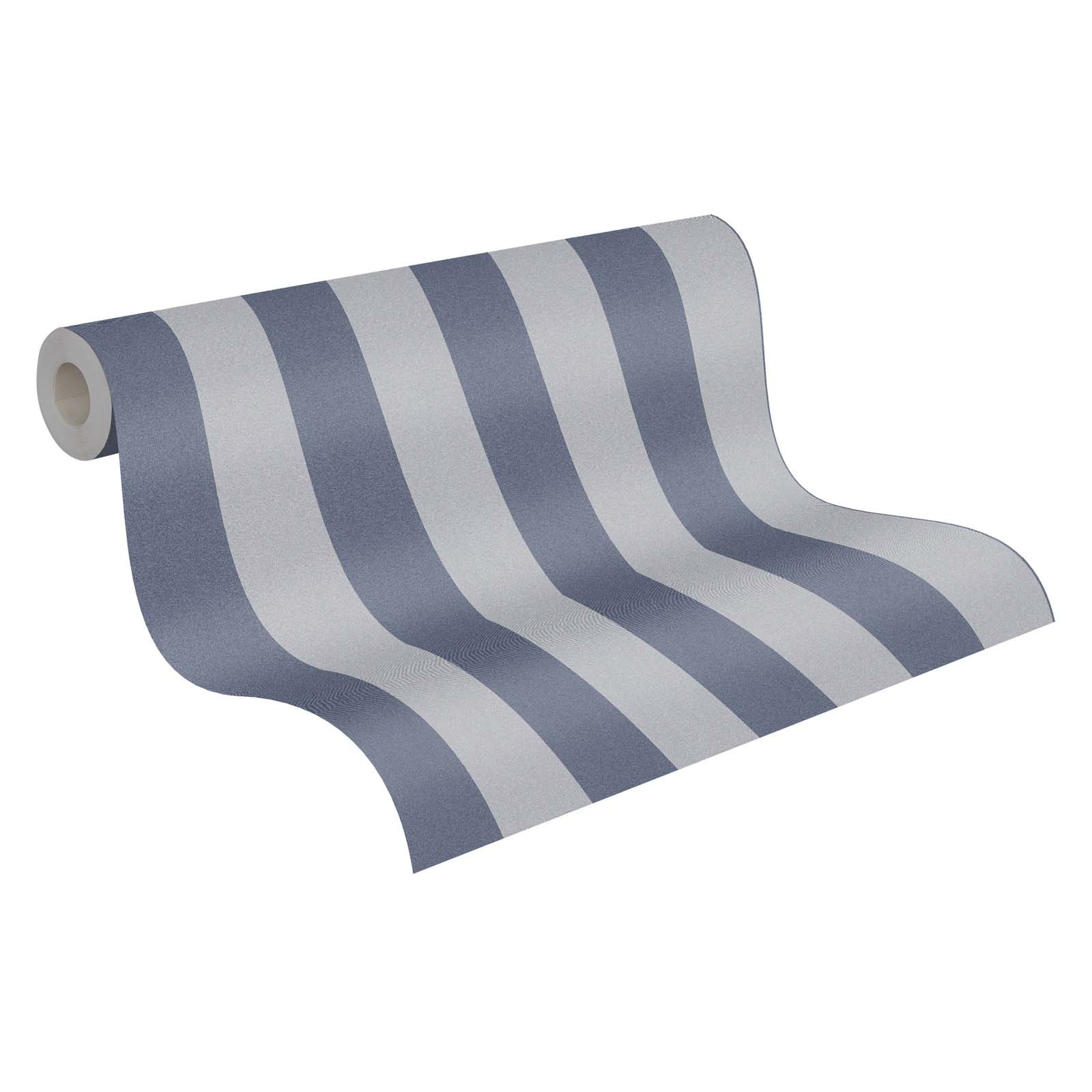 Skaben Tapete Uni Unitapete Grau Raum3