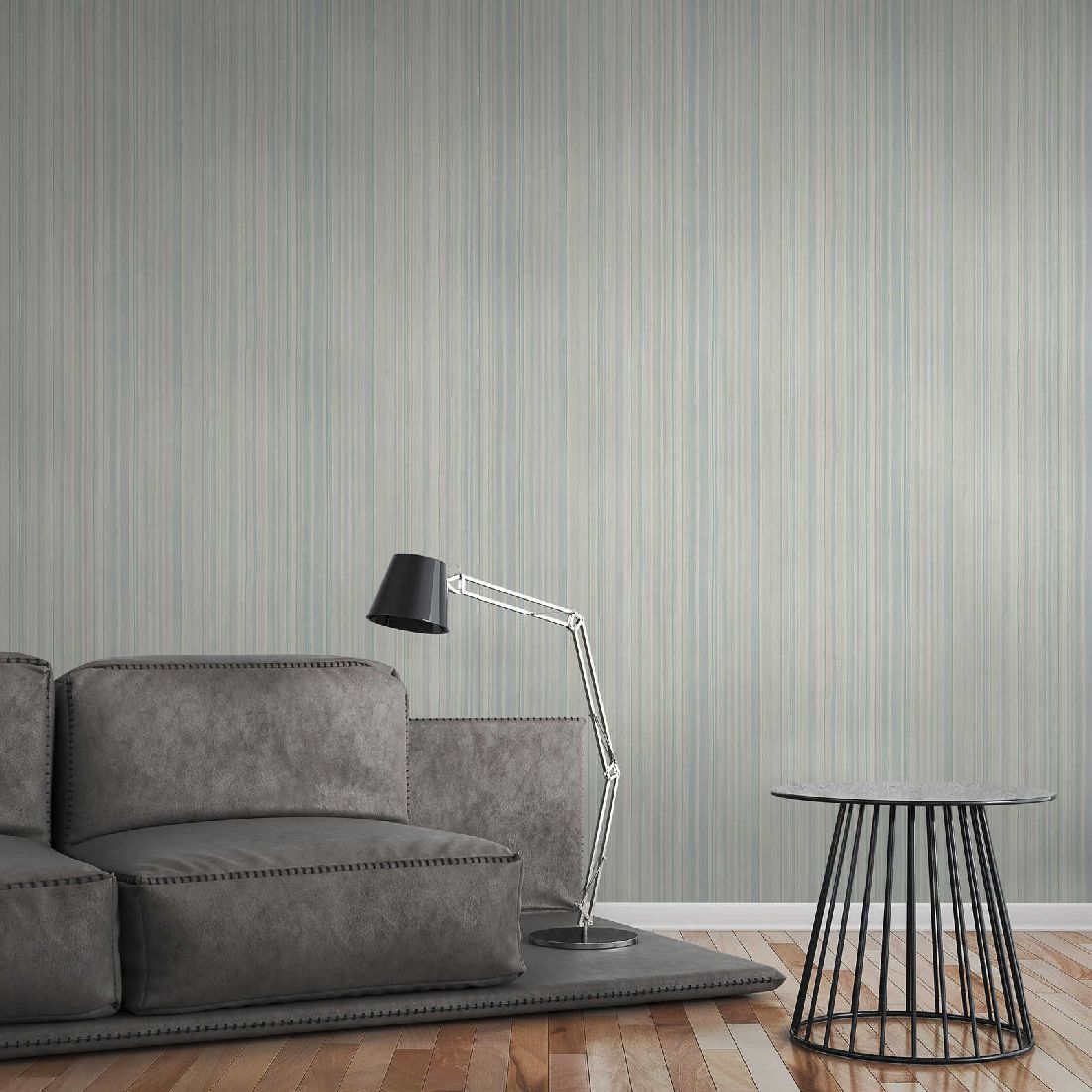 Skaben Tapete Geometric Geometrische Tapete Grau / Schwarz Raum7