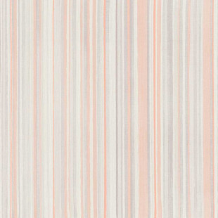 Skaben Tapete Stripe - Streifentapete Orange / Grau 10,05 m x 0,53 m