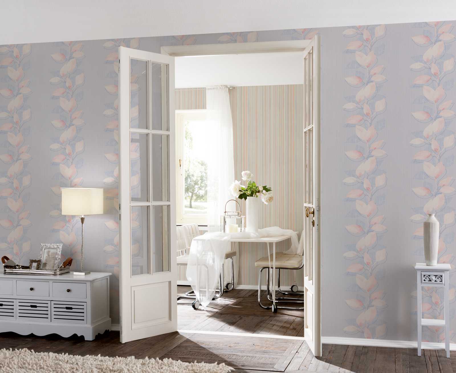 Skaben Tapete Geometric Geometrische Tapete Braun / Schwarz Raum4