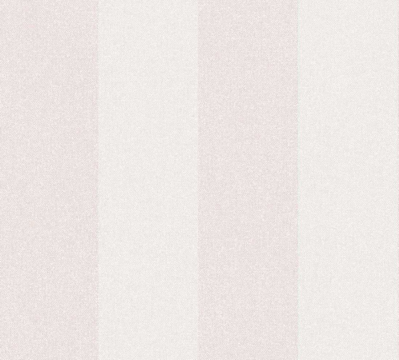 Skaben Papier peint Stripe - Papier peint rayures Rose / Creme 10,05 m x 0,53 m main product photo