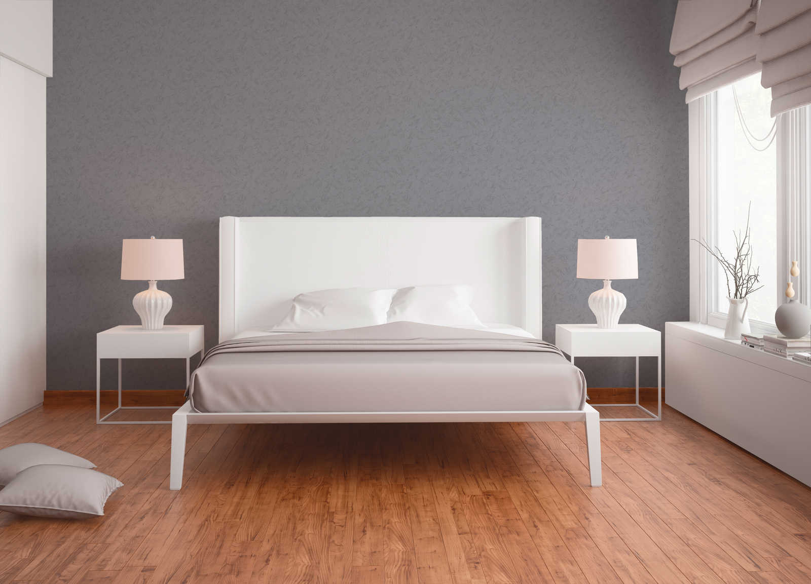 Skaben Tapete Uni Unitapete Grün Raum6