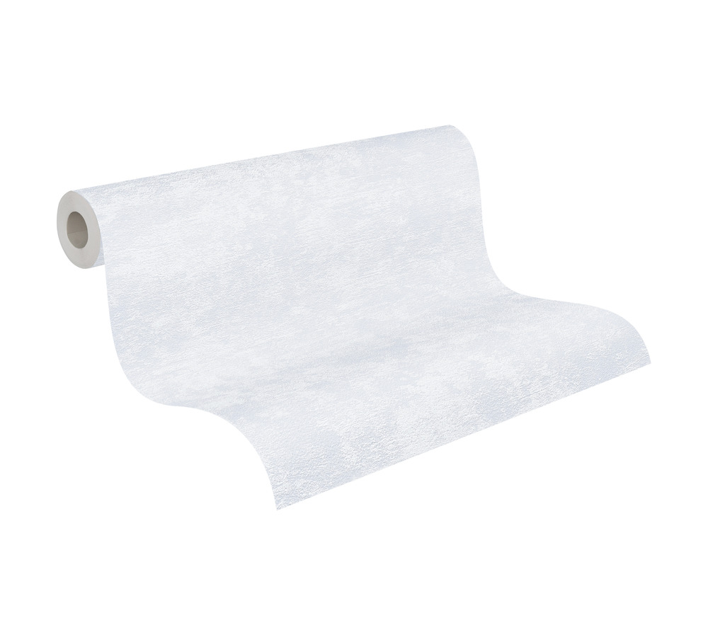 Skaben Tapete Uni Unitapete Weiß Raum3