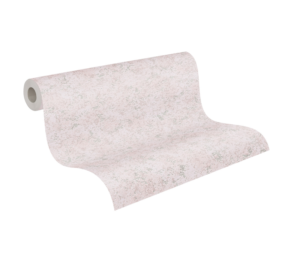 Skaben Tapete Uni Unitapete Creme Raum3