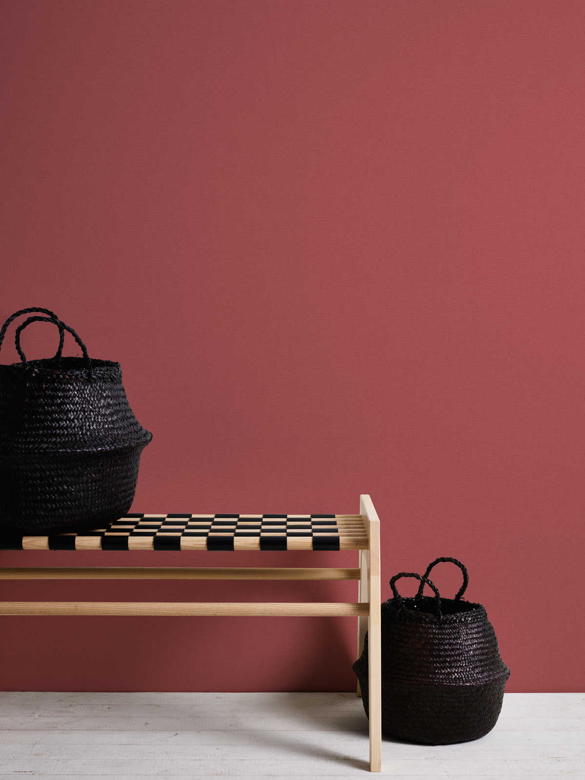 Skaben Tapete Stone Steintapete Rosa Raum6