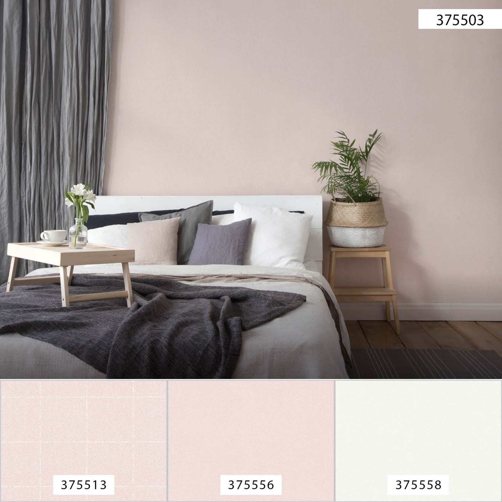 Skaben Tapete Baroque Barocktapete Gold / Grau Raum6