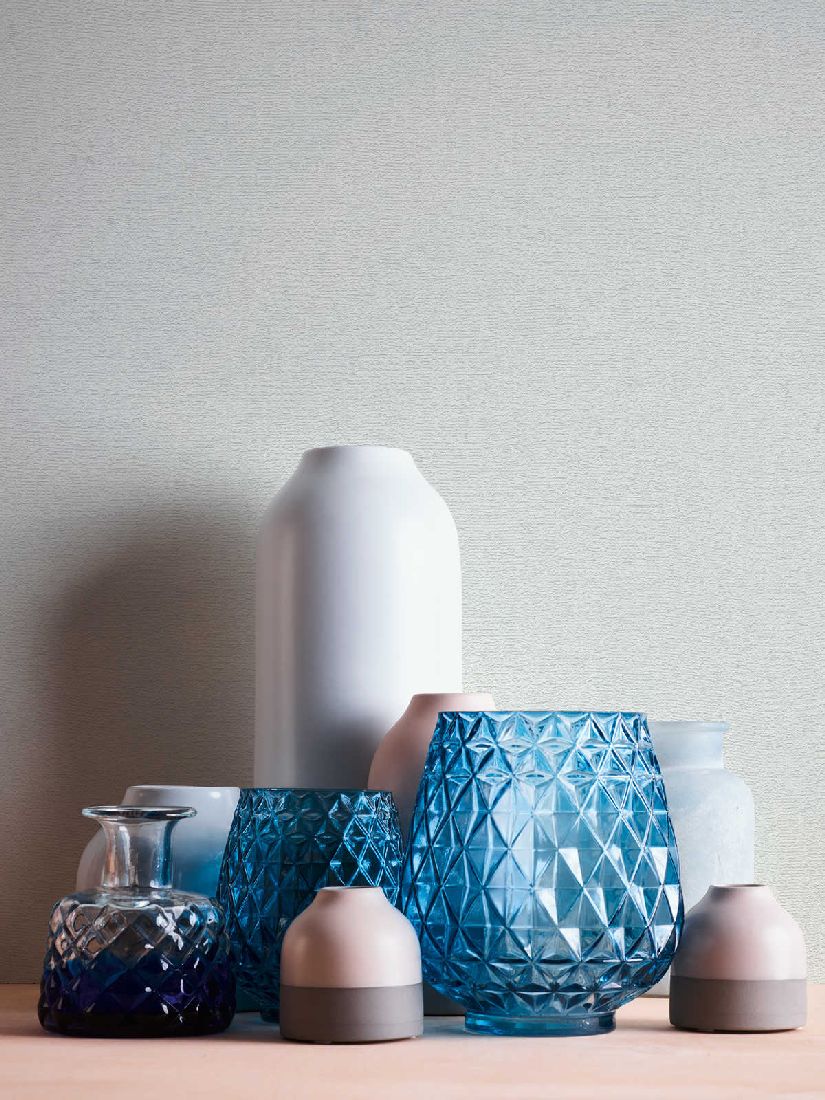 Skaben Tapete Stripe Streifentapete Blau / Weiß Raum4