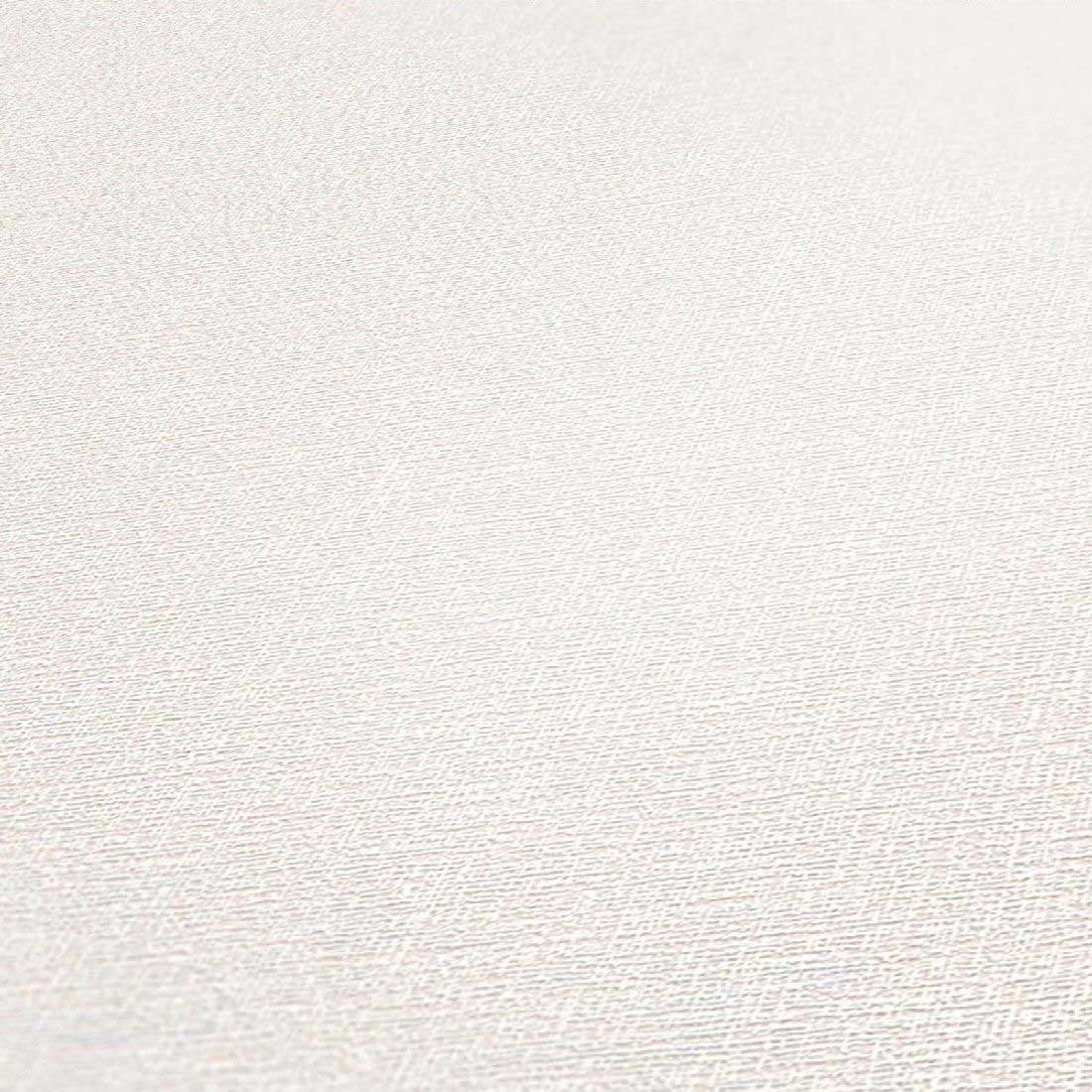 Skaben Tapete Uni Unitapete Creme Raum2