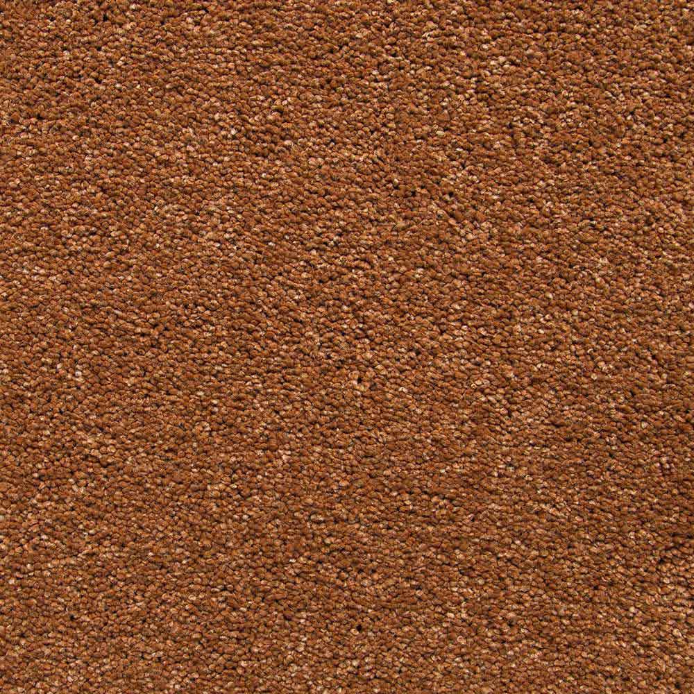 Skaben Teppichboden Amazonas Oxidrot Braun 500 cm Raum1