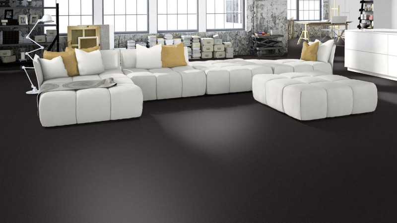 Skaben Teppichboden Amazonas Cave Schwarz 500 cm main product photo