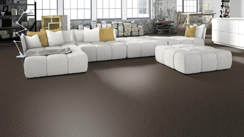 Skaben Teppichboden Congo Kaffeebraun 400 cm main product photo