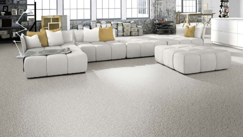 Skaben Teppichboden Danube Hellgrau 400 cm main product photo