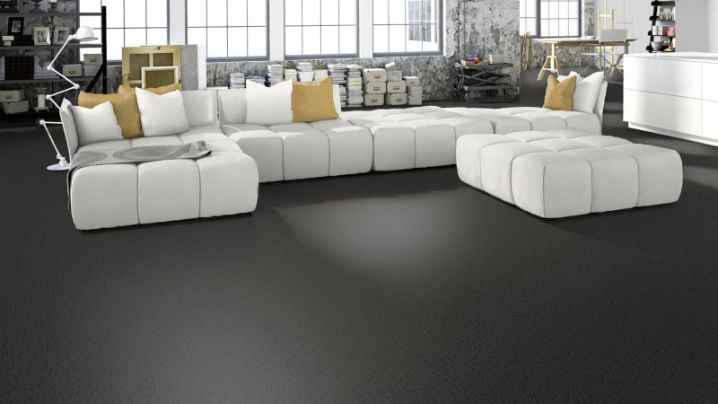 Alfombra Skaben Danubio Hawk Negro Gris 400 cm main product photo
