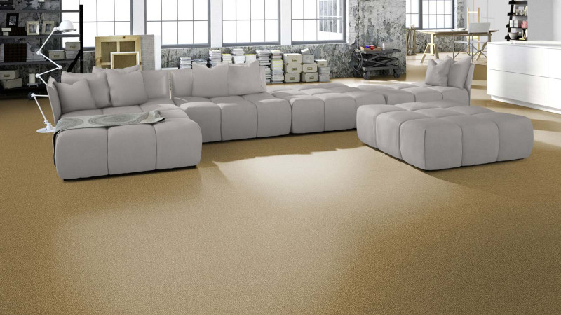 Skaben Fitted carpet Ganges Potters Clay Brown 400 cm main product photo