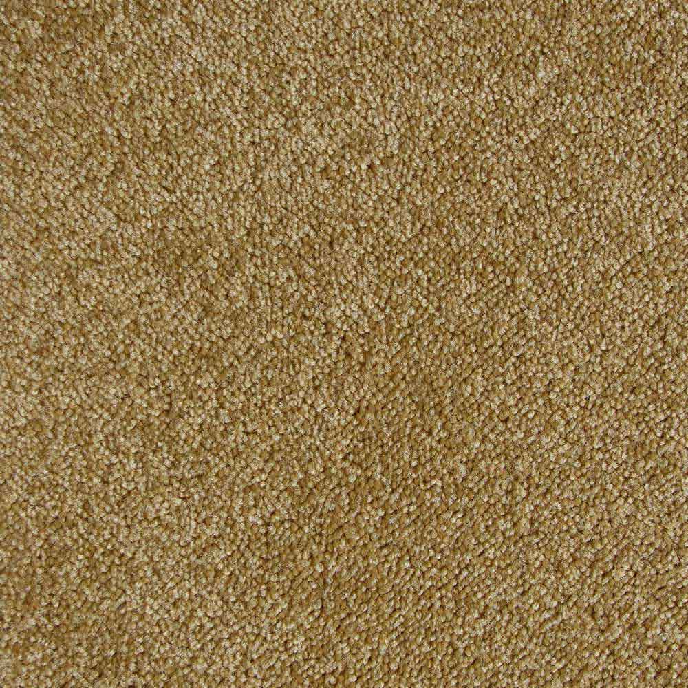 Skaben Teppichboden Ganges Potters Lehmbraun 400 cm Raum1