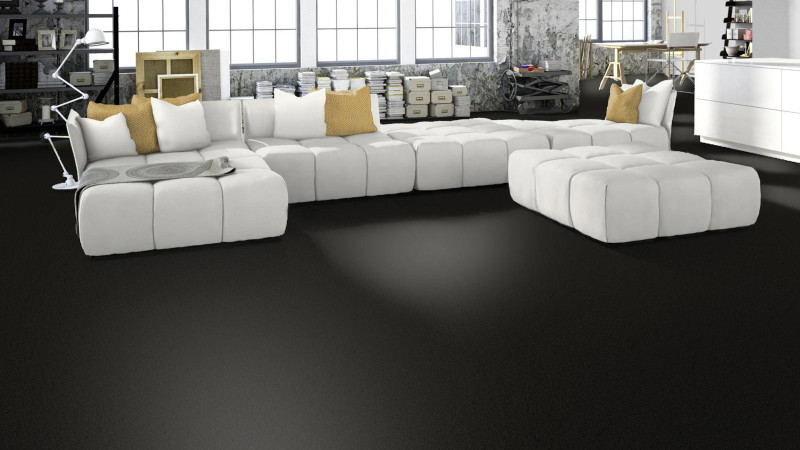Skaben Teppichboden Indus Shiva Dara Anthrazit 400 cm main product photo
