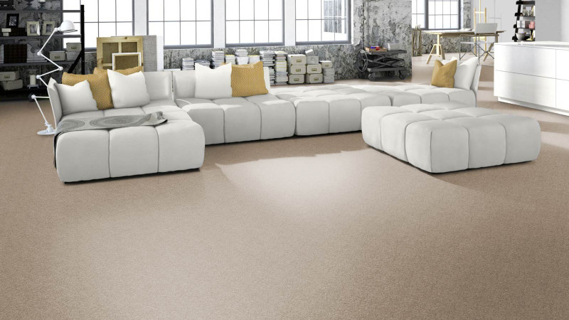 Skaben Teppichboden Mackenzie Americano Hellbraun 400 cm main product photo