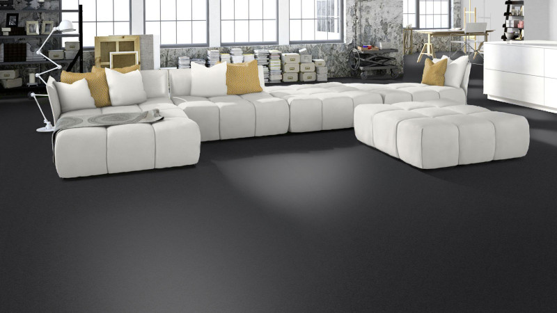 Skaben Fitted carpet Mackenzie Himalaya Light black 400 cm main product photo