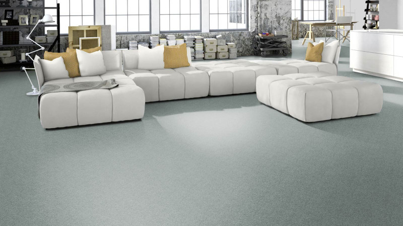 Skaben Fitted carpet Mackenzie Pale Sky Grey 400 cm main product photo
