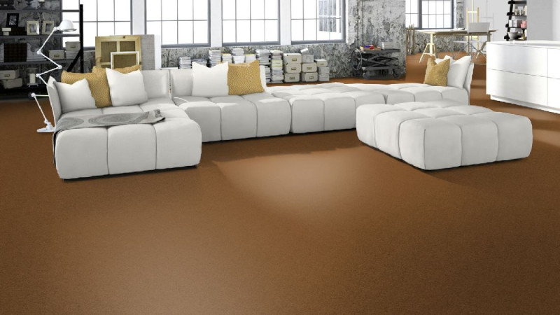 Skaben Fitted carpet Orinoco Burnt Earth Brown 400 cm main product photo