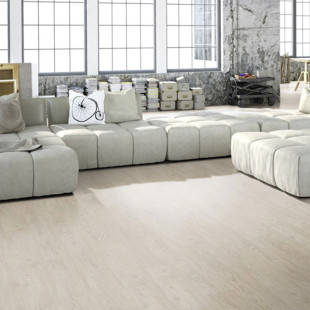 Skaben vinyl flooring solid Life 55 pine rustic white 1-plank 4V for gluing