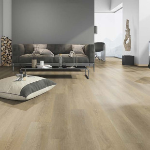 Skaben vinyl flooring solid Life Click 30 Oak Sawn Natural 1-plank ready to click
