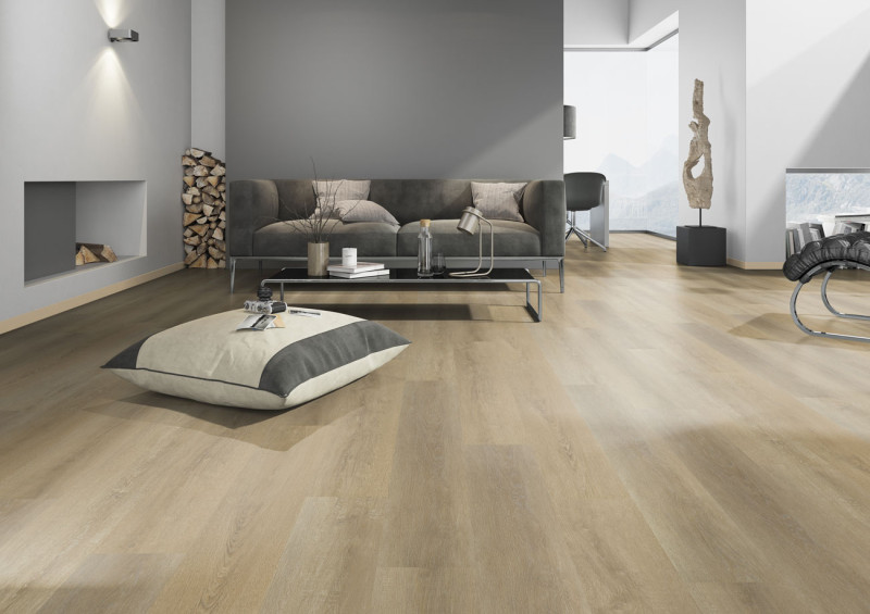 Skaben Klick Vinylboden massiv Life Click 30 Eiche Gesägt Natürlich 1-Stab Landhausdiele zum klicken main product photo