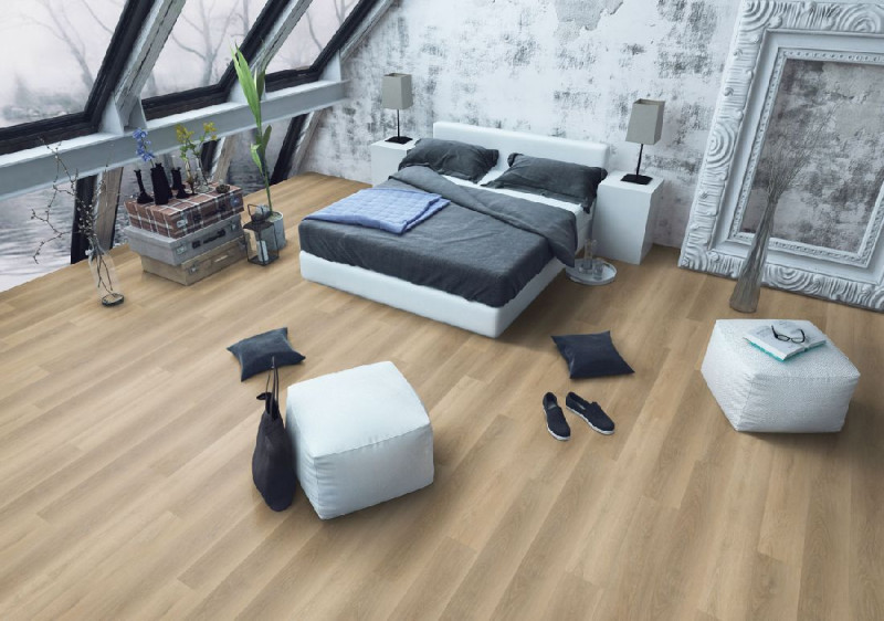 Skaben Vinyle à cliquer en matériau massif Life Click 30 Chêne soft naturel 1 frise main product photo