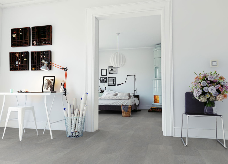 Skaben Suelo de Vinilo Floor Solid Life Click 30 Stone Path Grey Tile for Clicking main product photo