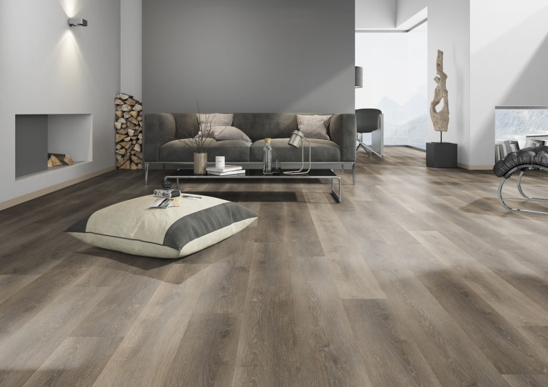 Suelo Vinilo Skaben macizo Life Click 30 Tradicional Roble Claro 1 lama listo para clicar main product photo