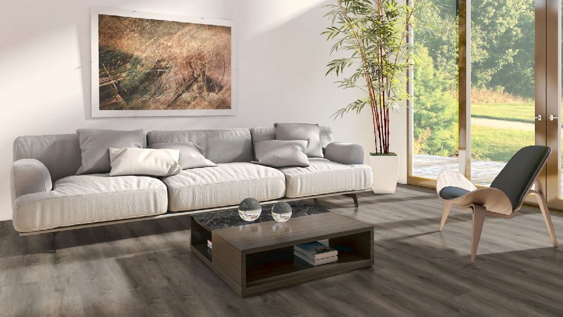 Skaben Vinyl massiv Life Lay 70 Canadian Oak Medium 1-Stab Landhausdiele M4V Raum4