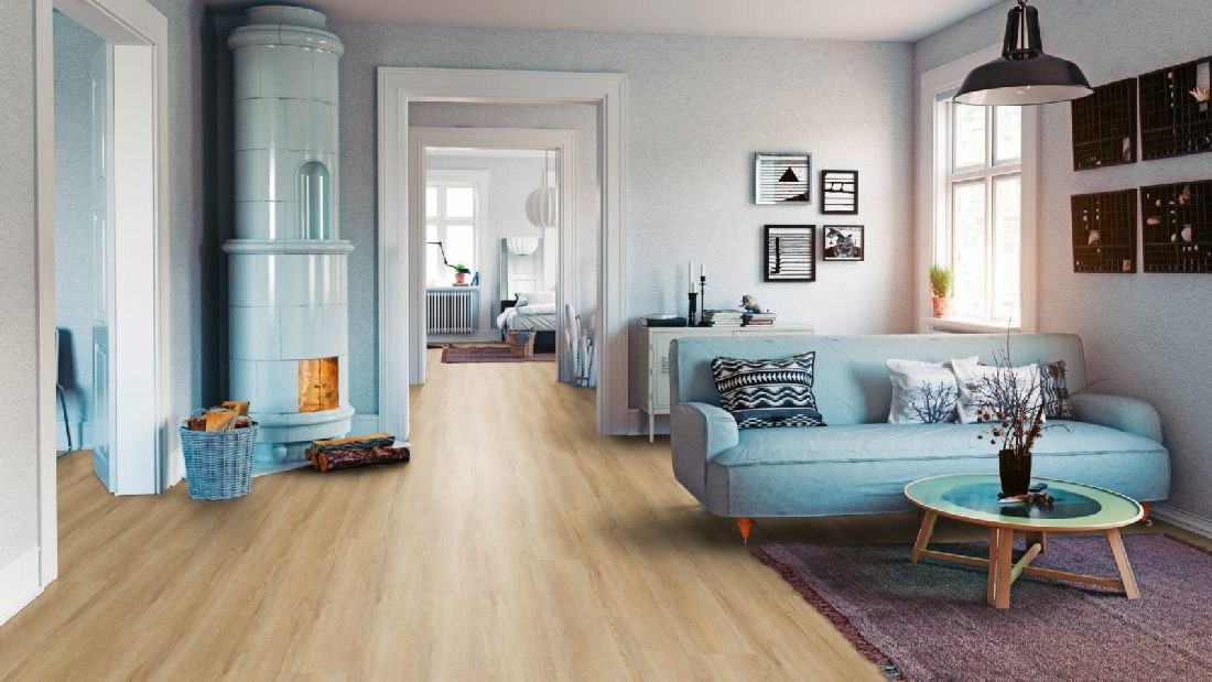 Skaben Vinyl massiv Life Lay 70 Valley Oak Blonde 1-Stab Landhausdiele XL M4V Raum8