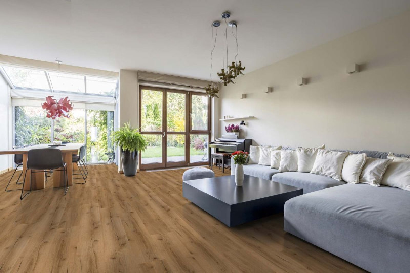 Skaben Vinyl Strong Glue-Down Oak Haines 1-strip Wood Texture M4V main product photo
