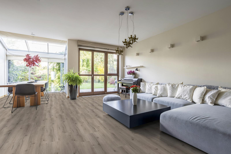 Skaben Klick Vinylboden Strong Rigid XXL Waldeiche natürlich Landhausdiele Real Feel M4V Trittschalldämmung main product photo