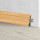 Skaben Waterproof skirting board Soft Lip with cable channel Oak Aged Amber 019