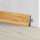 Skaben Waterproof skirting board Soft Lip with cable channel Oak Brown Beige 008
