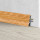 Skaben Waterproof skirting board Soft Lip with cable channel Golden Oak 009