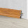 Skaben Waterproof skirting board Soft Lip with cable channel Oak Ochre Brown 018